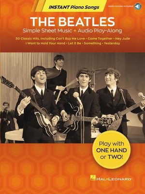 cover image of The Beatles, Instant Piano Songs